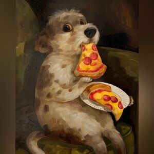 Alison Friend One Slice Is Nice Two Is Better- Time Limited Edition Art Print